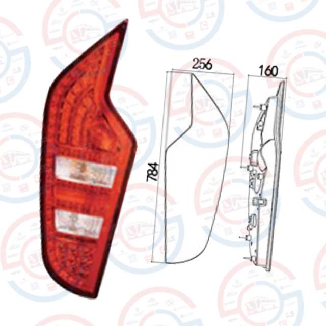 Yutong-Bus-Parts-Rear-Combination-Lamp-4133-00096